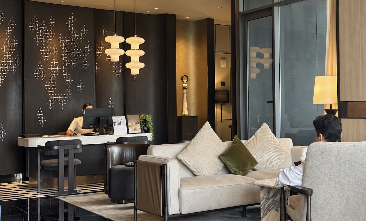 Réception d’un hôtel à Bangkok