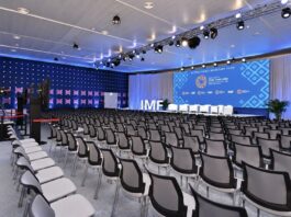 BANGKOK – SOCIÉTÉ : Manifestation encadrée, sécurité renforcée et jour férié, ce qui attend la capitale avec le FMI Salle de conférence FMI 2026 en Thaïlande