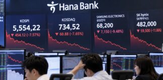 CORÉE DU SUD – ÉCONOMIE : La Bourse de Séoul victime des doutes sur l’IA chute des marchés en corée