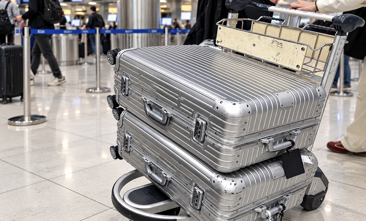 Valises aéroport de Suvarnabhumi