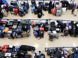THAÏLANDE – INONDATIONS : À Suvarnabhumi, la crise des bagages n’est pas encore terminée Zone de bagages perdus à l’aéroport