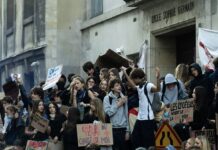 lycéens en colère en France