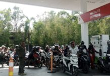 pénurie d'essence à Bali