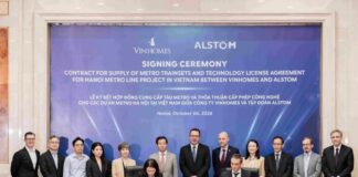 VIETNAM – ÉCONOMIE : Alstom voit grand à Hanoï vingroup alstom contrat signature